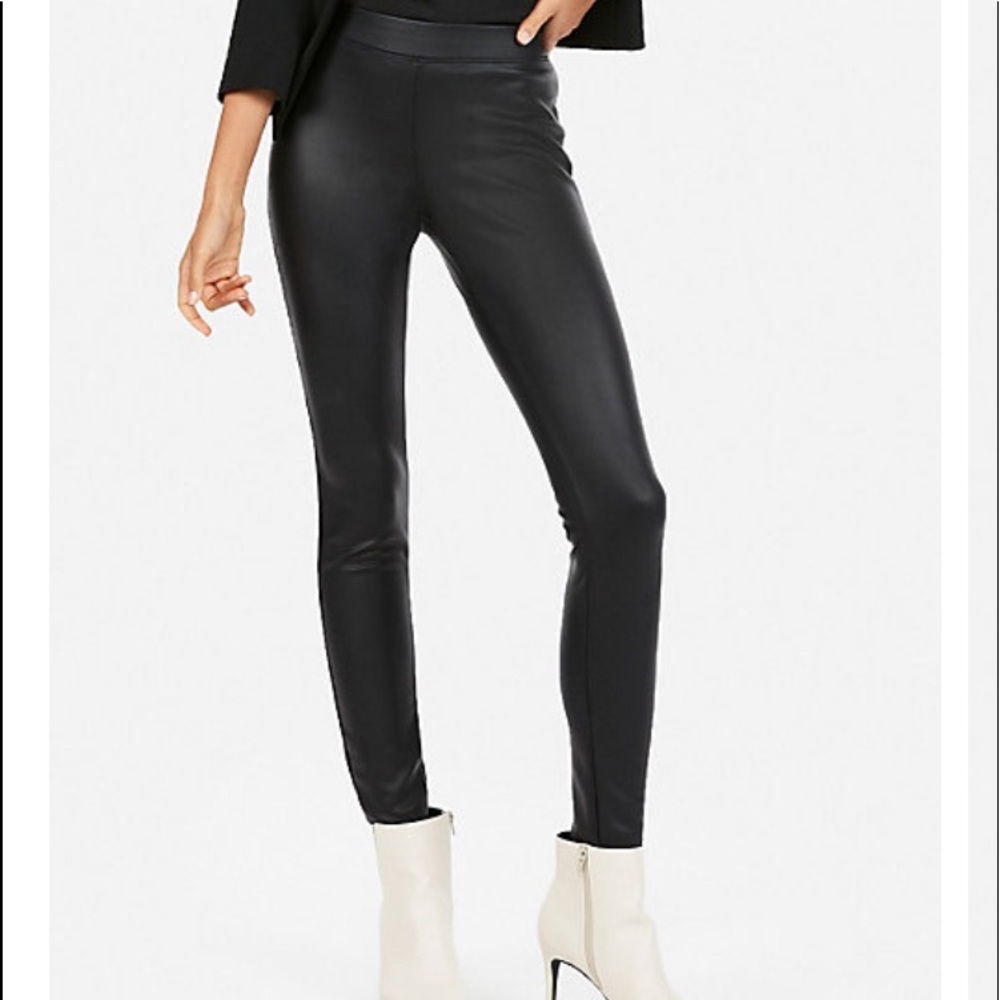 Express Faux Leather Leggings